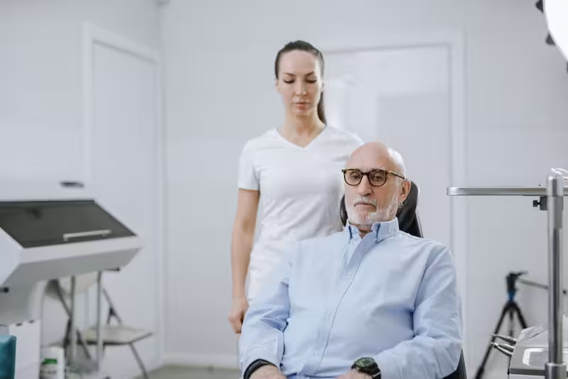 Local Amenities And Aftercare Support: A doctor in a clinic Doctor in clinic for Local Amenities And Aftercare Support - Local Area Guide For Hearing First Milton Keynes